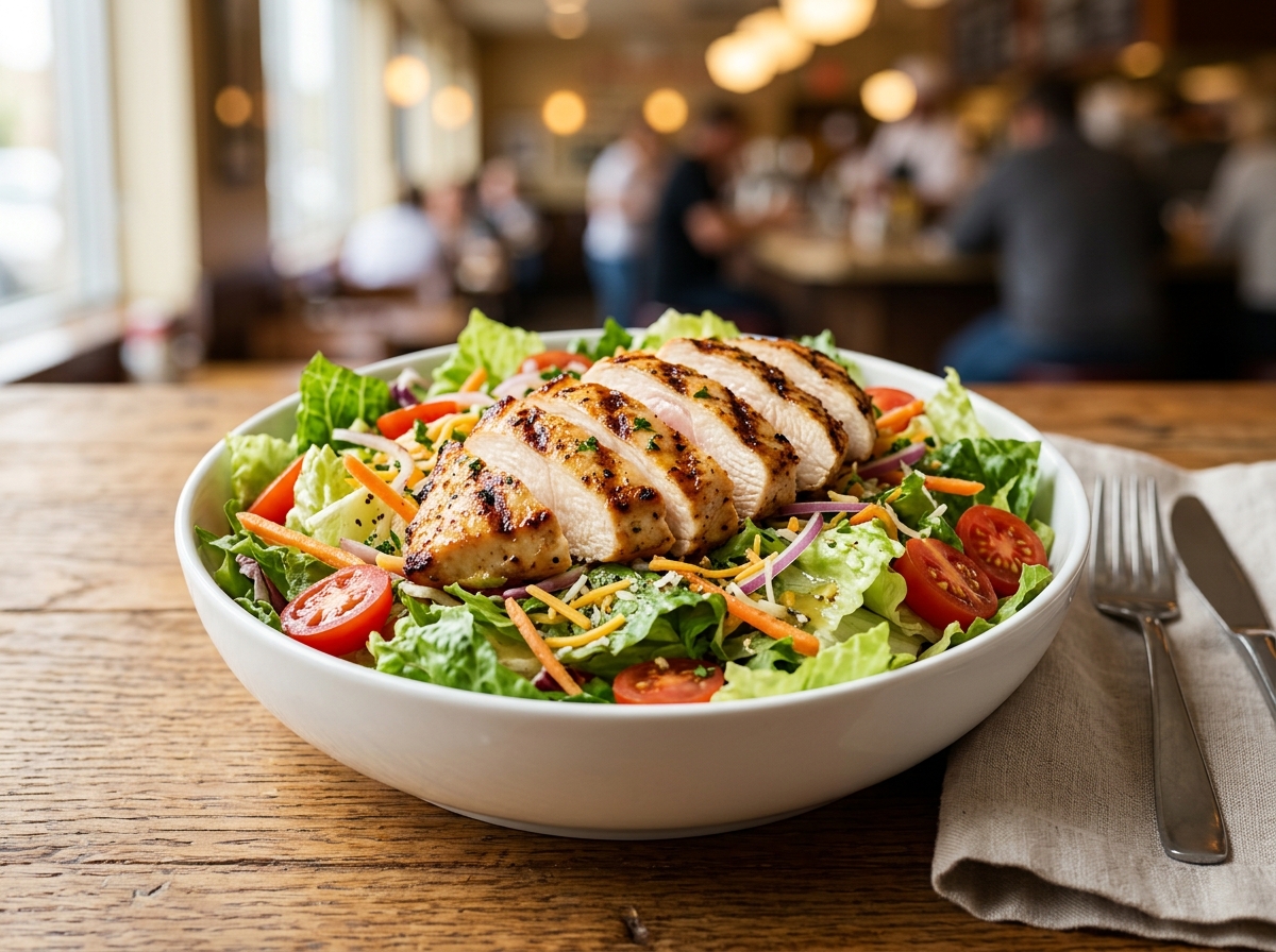 Whataburger Garden Salad with Grilled Chicken
